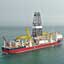 Aerial Photography for Vessel at International Water - Strait of Malacca Malaysia