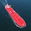 Aerial Photography for Vessel at International Water - Strait of Malacca Malaysia