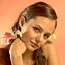 female talent photography for beauty saloon