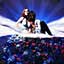 Fashion photography image use for perfume Guerlain poster Paris 1974